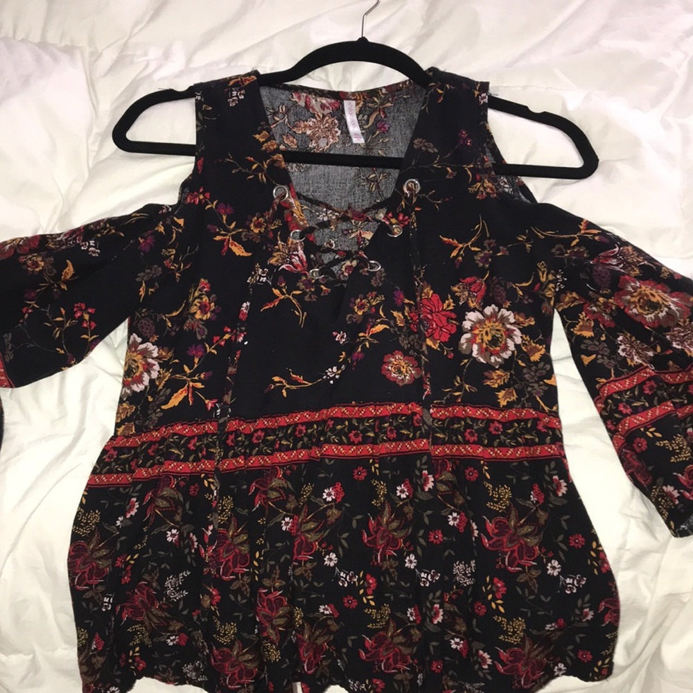 off shoulder blouse top